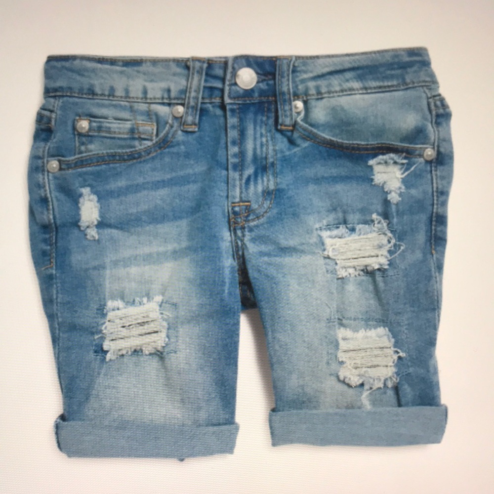 7 FOR ALL MANKIND Big Girls Denim Short